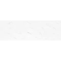 5902627439056 CERAMICA BIANCA Hexagon White (CCR12 H) Płytka Ścienna Rett. 25x75 30x90 białę płytki struktura 3d