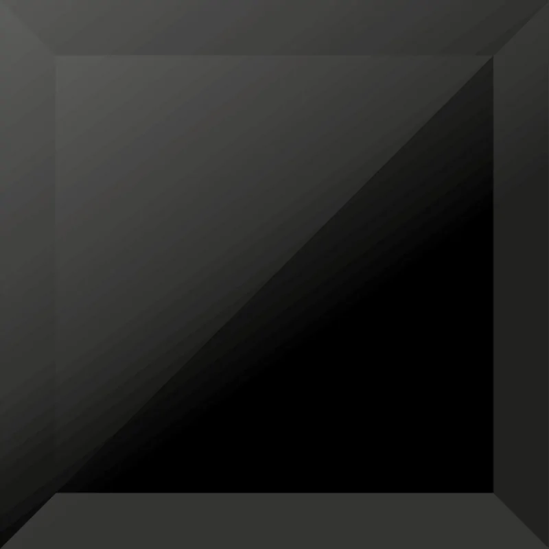 CERAMICA BIANCA Crystal Black Glass 15x15 G1