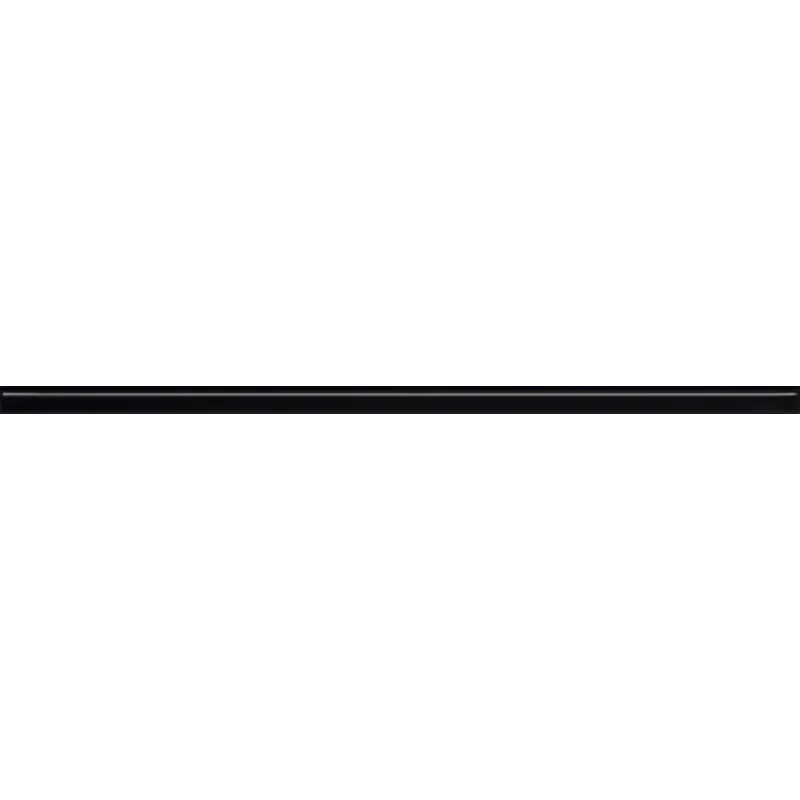 LS-03-733-0608-0023-1-014 DOMINO (Tubądzin) Glass Black Listwa Ścienna Szklana 2,3x60,8 G1 - 5903238017312