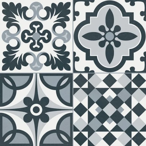 Sklep Płytki GAYAFORES Heritage Black Gres Mat. 33,15x33,15 flizy terakota patchwork online