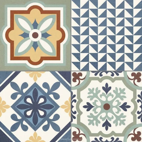 Płytki Sklep GAYAFORES Heritage MIX Gres Mat. 33,15x33,15 flizy glazura terakota patchwork online