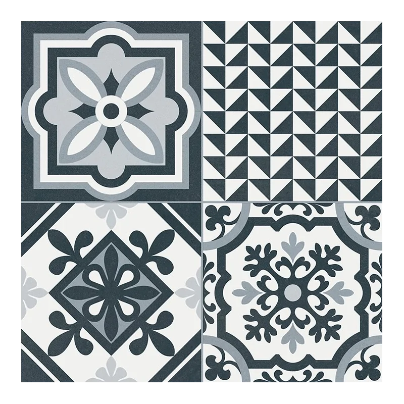 Sklep Płytki GAYAFORES Heritage Black Gres Mat. 33,15x33,15 flizy terakota patchwork online