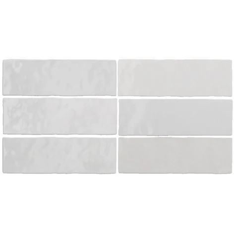 8435404933463 EQUIPE Artisan White Płytka Ścienna 6,5x20 płytki flizy kafelki cegiełki cegiełka biała kafle
