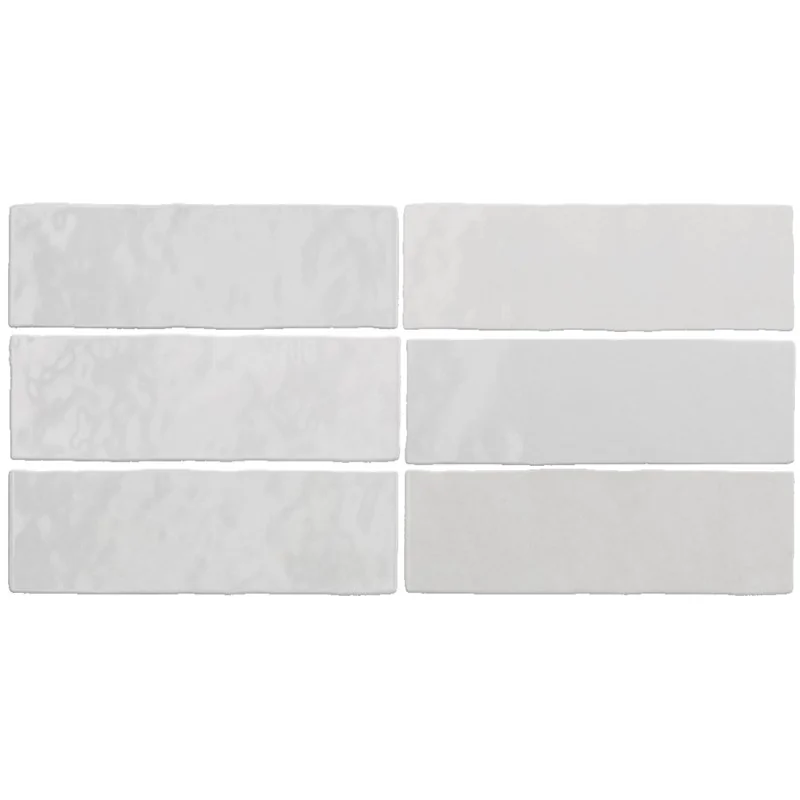 8435404933463 EQUIPE Artisan White Płytka Ścienna 6,5x20 płytki flizy kafelki cegiełki cegiełka biała kafle