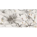 5900199234062 DOMINO (Tubądzin) Velo Bianco Flowers Obraz Gresowy Element 1 59,8x119,8 G1 DP-02-593-1198-0598-1-018