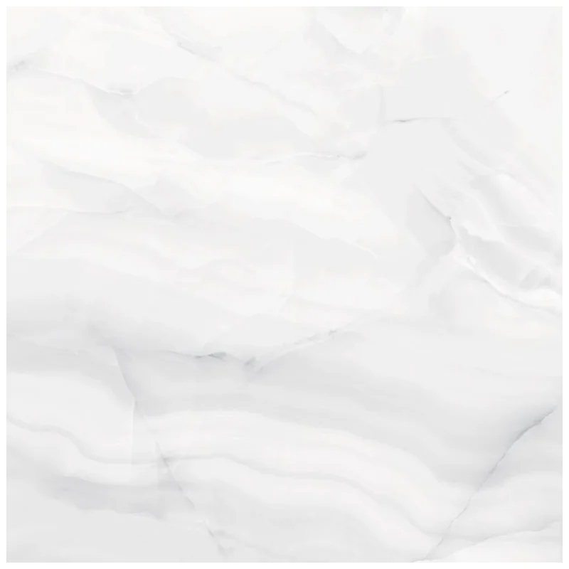 ECOCERAMIC Rodas White Płytki Gresowe Rektyfikowane Poler 120x120 wielkoformatowe imitacja kamienia onyx