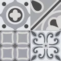 terakota flizy GAYAFORES Lumier Black Gres Patchwork 33,15x33,15 internetowy sklep z płytkami online
