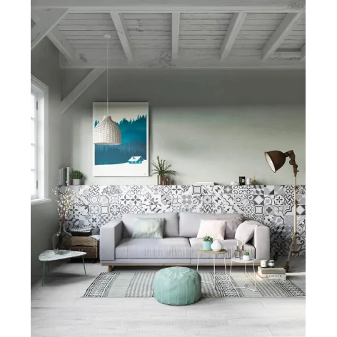 terakota flizy GAYAFORES Lumier Black Gres Patchwork 33,15x33,15 internetowy sklep z płytkami online