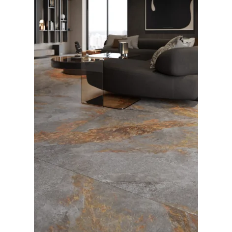 5903313337311 CERRAD Auric Grey Gres Rektyfikowany matowy 60x60 59,7x59,7 imitacja naturalnego kamienia