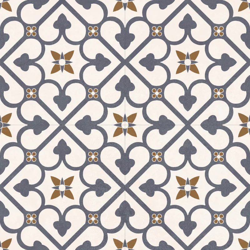 HALCON Brighton pre. Blue Płytka Gresowa Patchwork 45x45 G1