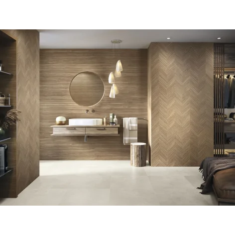 BALDOCER Zig Larchwood Alder Płytka Ścienna Rektyfikowana Drewnopodobna Mat. 40x120 8433019226611