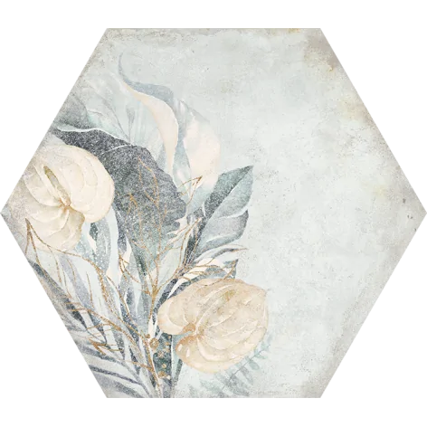 AZTECA San Francisco Inserto Mix Hex Matt 52x60 G1