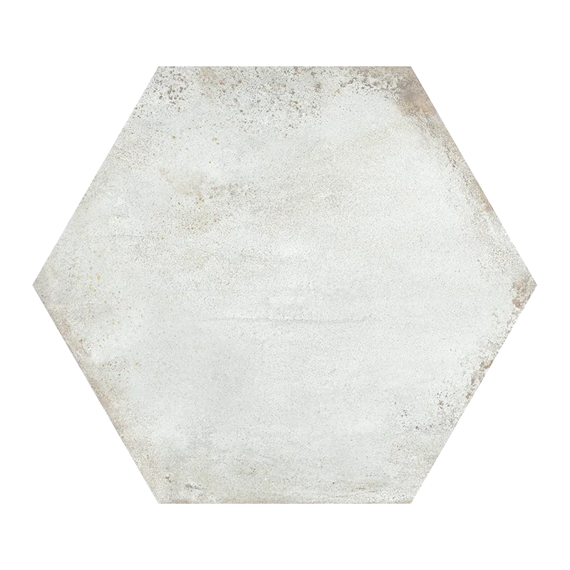 AZTECA San Francisco White Hex Matt 52x60 8430198050136 betonopodobne heksagony gres