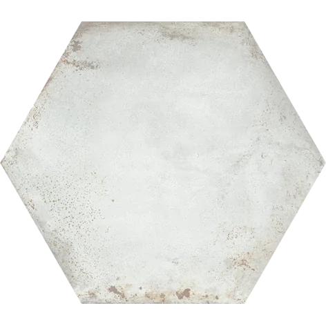 AZTECA San Francisco White Hex Matt 52x60 8430198050136 betonopodobne heksagony gres