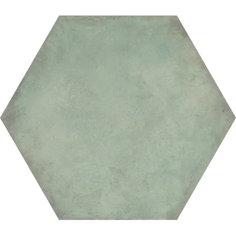 AZTECA San Francisco Aquamarine Hex Matt 52x60 betonopodobne imitacja betonu metalizowane flizy