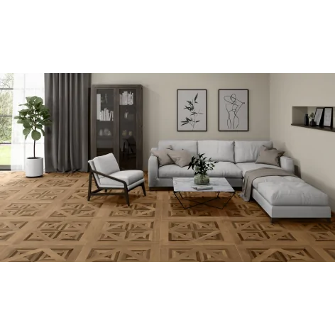 Sklep płytki PAMESA Oldmanor Dark Gres Szkliwiony Drewnopodobny Rent. Mat. 90x90 G1