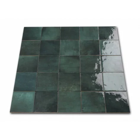 8435404928759 EQUIPE Artisan Moss Green Zielona Cegiełka 13,2x13,2 G1 płytki cegiełki