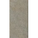 5900139001747 PARADYŻ Eremite Taupe Klinkier Stopnica Prosta Struktura Mat 30x60 Z---300X600-1-EREM.TASP