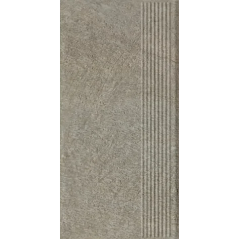 5900139001747 PARADYŻ Eremite Taupe Klinkier Stopnica Prosta Struktura Mat 30x60 Z---300X600-1-EREM.TASP