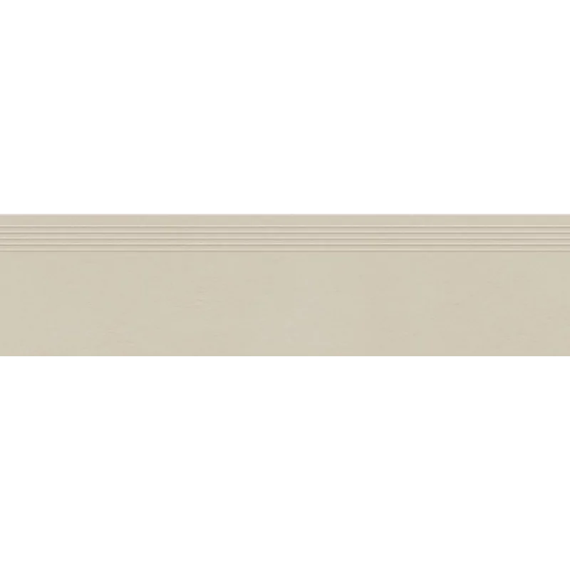 5900199262294 TUBĄDZIN Industrio Cream Stopnica Rekt. Mat. 29,6x119,8 30x120 ST-01-194-1198-0296-1-327