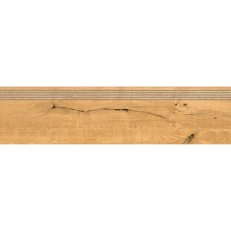 OAK BEIGE MATT STOPNICA 30x120 drewnopodobna drewnopodobne flizy gres terakota 5904754165044