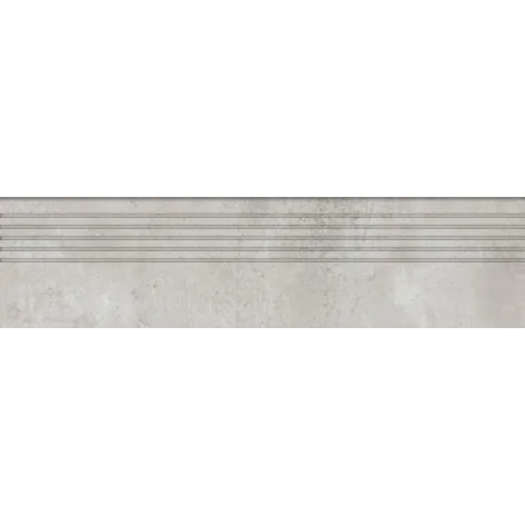 TUBĄDZIN Epoxy Grey 2 MAT Stopnica Gresowa 29,6x119,8 G1