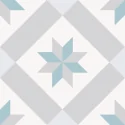 8432597139559 FLIZY KEROS Barcelona Star Płytka Patchworkowa Matt 25x25 gres szkliwiony podłogowy