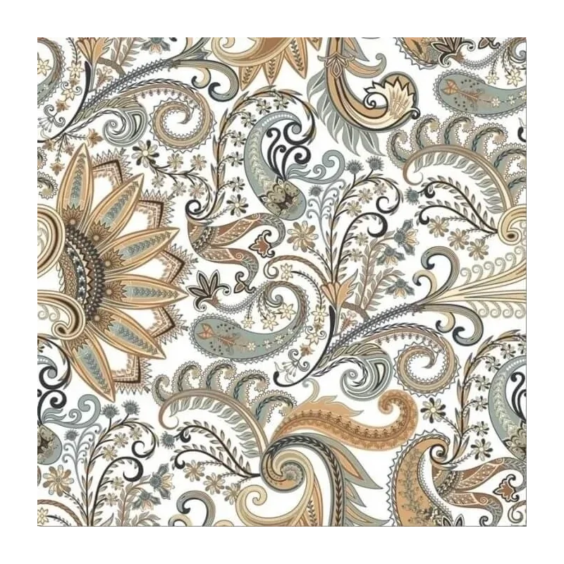 8432597155443 KEROS Paisley Mysore Płytka Patchworkowa Matt 25x25 gres szkliwiony podłoga patchworkowa