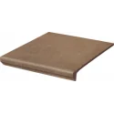 5900139033342 PARADYŻ Mattone Sabbia Brown Kapinos Stopnica Prosta 30x33 5902610584800 Płytki klinkierowe