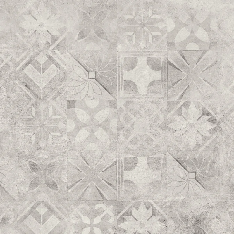 5903313318006 CERRAD Softcement White Patchwork Dekor Gres Rekt. Mat. 59,7x59,7 60x60 imitacja betonu