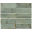 Sklep płytki łazienki glazura EQUIPE Hanoi Celadon Płytka Ścienna Cegiełka 6,5x20 kolorowe kafelki hiszpańskie