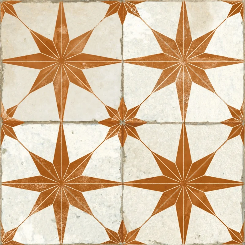 Flizy płytki PERONDA FS-Star Oxide Płytka Podłogowa Vintage Patchwork 45x45 terakota gres kolorowe hiszpańskie