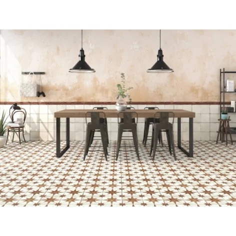 Flizy płytki PERONDA FS-Star Oxide Płytka Podłogowa Vintage Patchwork 45x45 terakota gres kolorowe hiszpańskie