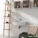 8435404949631 EQUIPE Lanse White Płytka Ścienna Cegiełka Matowa 5x25 cegiełki hiszpańskie arrow 0000039613