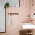 Flizy Płytki glazura 8435404949723 EQUIPE Lanse Rose EQ 27490 Płytka Ścienna Cegiełka Matowa 5x25 G1 kolorowe cegiełki