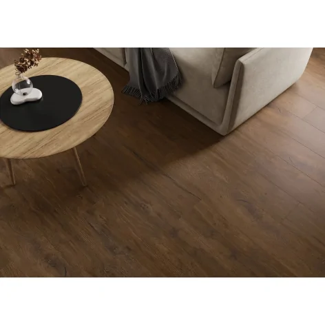 5904584158902 flizy płytki PARADYŻ Spacewood Chocolate Gres Szkl. Rekt. Mat. 19,8x119,8 20x120 R-R-0,2X1,2-1-SPAW.CH