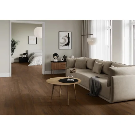 5904584158902 flizy płytki PARADYŻ Spacewood Chocolate Gres Szkl. Rekt. Mat. 19,8x119,8 20x120 R-R-0,2X1,2-1-SPAW.CH