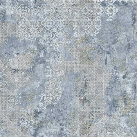 Sklep płytki flizy terakota APARICI Rug Blue Natural Gres Rekt. 60x60 carpet patchwork dywan metalizowane