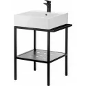 5908212067932 DEANTE Konsola łazienkowa stojąca z umywalką 56,5x50 cm - CDTS6U5S - sklep online z meblami łazienkowymi
