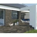 5900139086522 PARADYŻ Scandiano Brown Parapet Mat. 24,5x13,5 Z---245X135-1-SCAN.BR