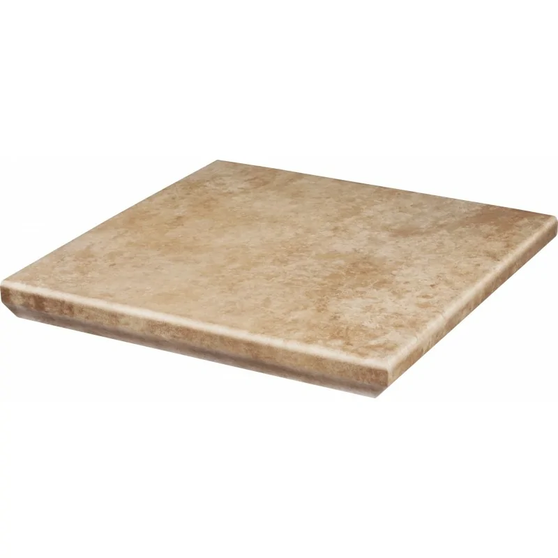 5902610571336 PARADYŻ Ilario Beige Kapinos Stopnica Narożna Struktura Mat. 33x33 Z---330X330-1-ILAR.BEKN