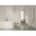 S-R-0,4X1,2-1-PURI.WHULB PARADYŻ Puris White Płytka Ścienna Rekt. Dekor B Ultramat 39,8x119,8 40x120 5902610527630