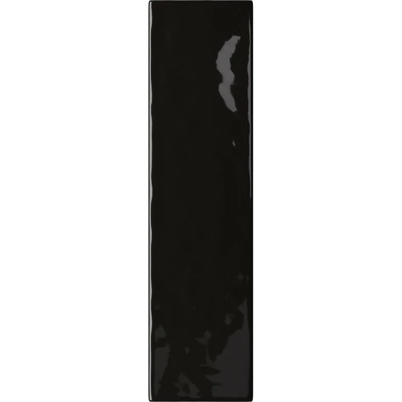5900199263451 TUBĄDZIN Masovia Nero Gloss STR Płytka Ścienna Połysk 7,8x29,8 10x30 PS-01-320-0298-0078-1-046