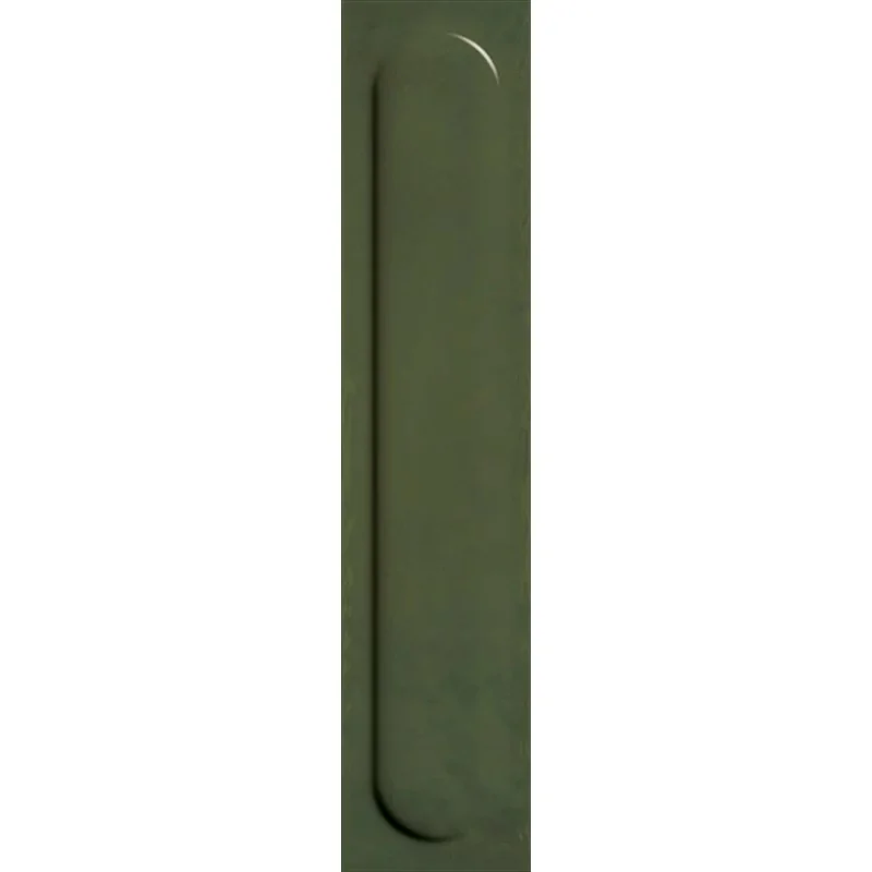 5904584109485 PARADYŻ Monpelli Olive Cegiełka Struktura B Połysk 29,8x6,5 10x30 SS--065X298-1-MONP.OLB--P