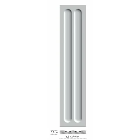 5904584110085 PARADYŻ Monpelli Olive Cegiełka Struktura C Połysk 29,8x6,5 10x30 SS--065X298-1-MONP.OLC--P