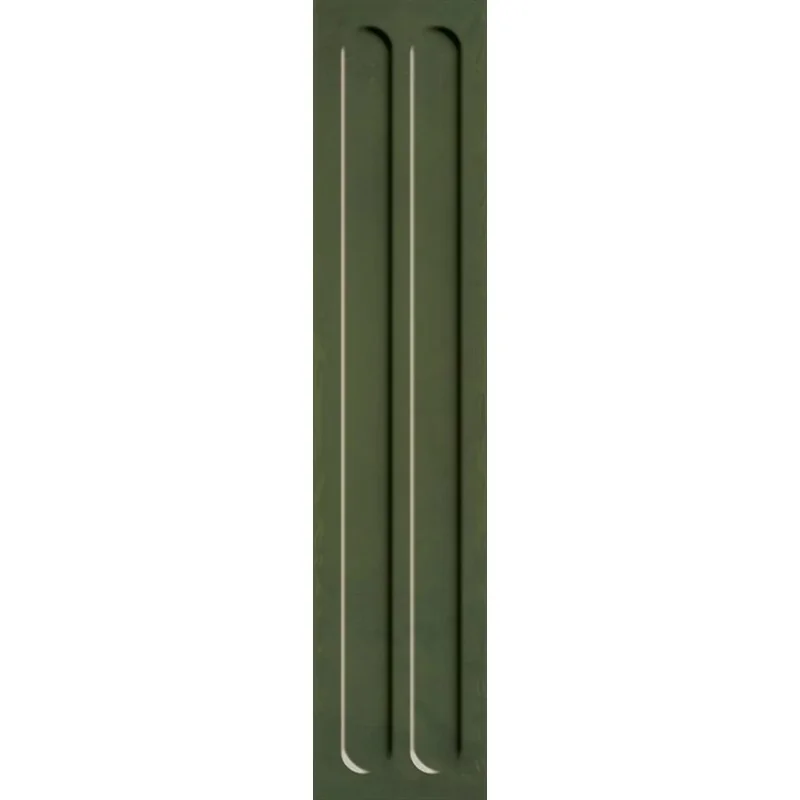 5904584110085 PARADYŻ Monpelli Olive Cegiełka Struktura C Połysk 29,8x6,5 10x30 SS--065X298-1-MONP.OLC--P