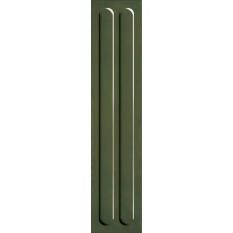 5904584110115 PARADYŻ Monpelli Olive Cegiełka Struktura D Połysk 29,8x6,5 10x30 SS--065X298-1-MONP.OLD--P