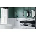 5903943502691 CERAMICA BIANCA Deep Green Płytka Ścienna Rett. Mat. 30x90 sklep płytki flizy glazura