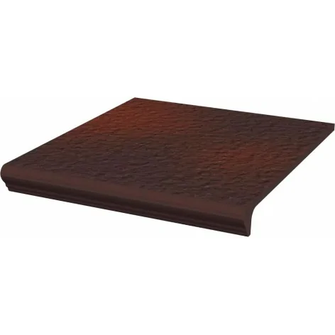 5902610585951 PARADYŻ Cloud Brown Klinkier Kapinos Stopnica Prosta Duro Struktura Mat. 30x33 Z---300X330-1-CLOU.BRKP-2
