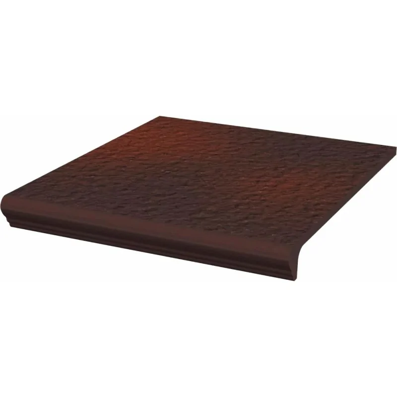 5902610585951 PARADYŻ Cloud Brown Klinkier Kapinos Stopnica Prosta Duro Struktura Mat. 30x33 Z---300X330-1-CLOU.BRKP-2